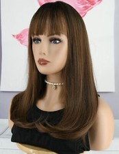 Perruque femme marron d'occasion  Artix