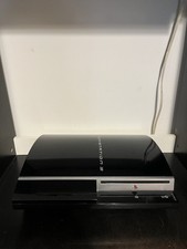 Console Sony PlayStation 3 PS3 Fat System preto 80GB CECHK01 testado funciona comprar usado  Enviando para Brazil