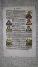 Inkunabel schedel chronik gebraucht kaufen  Eigeltingen