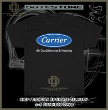 Camiseta masculina logotipo ar condicionado e aquecimento Carrier American Dotees comprar usado  Enviando para Brazil