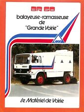 Matériel voirie balayeuse d'occasion  Les Bordes