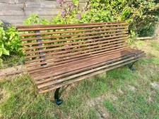 Banc jardin mètal d'occasion  Verfeil