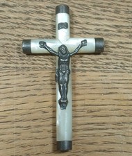 Crucifix nacre cm d'occasion  Rivesaltes
