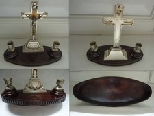 Bougeoir christ croix d'occasion  Fécamp