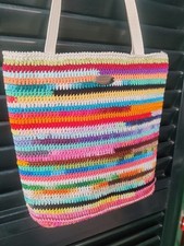 Borsa arcobaleno uncinetto usato  Vignate