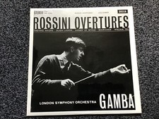 Rossini overtures gamba for sale  WEST BROMWICH
