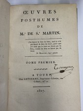 Livre rare œuvres d'occasion  Paris XIX
