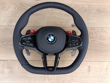 Volante BMW G20 G21 G23 G22 G30 G02 couro Nappa listra preta LHD RHD comprar usado  Enviando para Brazil