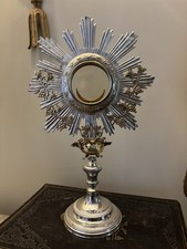 Ostensorio antico argento usato  Casapesenna