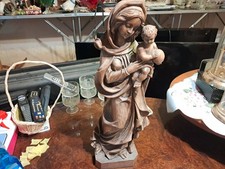 Holzfigur madonna maria gebraucht kaufen  Verden