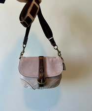 Coach pink suede for sale  Los Angeles