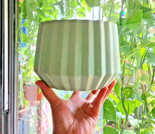 Green ceramic planter for sale  Webster