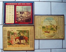 Lot calendriers almanachs d'occasion  Vire