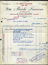 Fattura fabbrica bilance usato  Senigallia