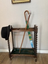 Antique oak umbrella for sale  THIRSK