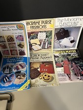Lot macrame instructions for sale  Rock View