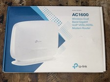 Roteador Modem VoIP VDSL/ADSL Wireless Dual Band TP-Link Archer VR1600v AC1600 comprar usado  Enviando para Brazil