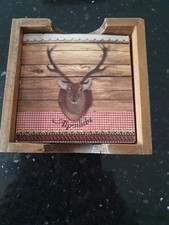 Untersetzer holz gebraucht kaufen  Langen