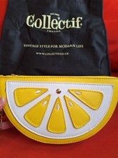 Collectif lemon handbag for sale  BRIGHTON