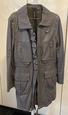 Echtleder mantel weste gebraucht kaufen  Deutschland