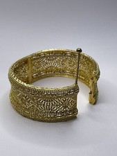 Gold bangle bracelet for sale  Garfield
