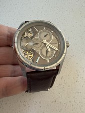 Relógio cronógrafo analógico masculino Fossil Twist ME 1020 automático couro marrom   comprar usado  Enviando para Brazil