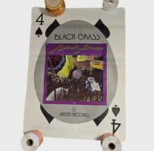 Usado, Cartaz promocional Black Grass autointitulado 19x26 década de 1970 discos abrigo cartão de jogo comprar usado Usado, Cartaz promocional Black Grass autointitulado 19x26 década de 1970 discos abrigo cartão de jogo comprar usado  Enviando para Brazil