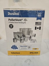 Duravent pelletvent pellet d'occasion  Expédié en Belgium