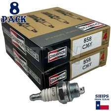 Vela de ignição Champion 858 Copper Plus CJ6Y - Pacote com 8 comprar usado  Enviando para Brazil