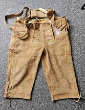 Lederhosen men suede for sale  LEEDS