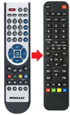 Telecomando ricambio megasat usato Telecomando ricambio megasat usato  Spedire a Italy