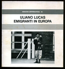 Uliano lucas emigranti usato  Pinerolo