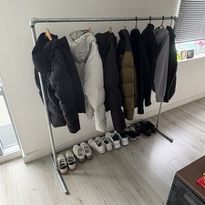Steel clothes rail for sale  LEEDS