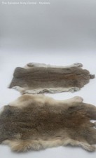 Lote de 2 tapetes de área de pele leves assimétricos decorativos para casa marrom cinza comprar usado  Enviando para Brazil