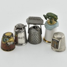 Vtg thimbles silver for sale  WALTON ON THE NAZE