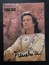 Cartolina autografata pierre usato  Spedire a Italy
