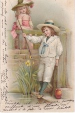 Old postcard fantasy d'occasion  Expédié en Belgium