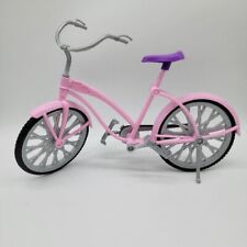 Barbie Rosa Bicicleta Púrpura Asiento Pata de Cabra Pedales Mattel Glam Juguete 2015 Bicicleta , usado segunda mano  Embacar hacia Argentina