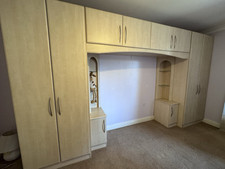 Built wardrobe set for sale  LEICESTER