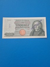 Banconota 5000 lire usato  Tortorella