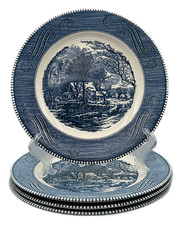 Currier ives blue for sale  USA