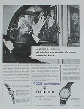 Publicite rolex montre d'occasion  Cires-lès-Mello