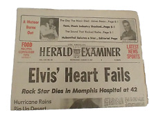 Herald examiner elvis for sale  West Hartford