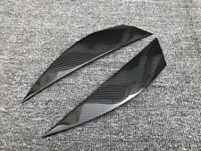 Farol de pálpebra sobrancelha tampa olho fibra de carbono real para Nissan Sentra 2016-2019 comprar usado  Enviando para Brazil