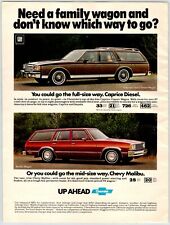 1981 Chevrolet Station Wagon Vintage Anos 1980 8,25" X 11" Magazine Ad M98 comprar usado  Enviando para Brazil