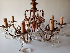 Lampadario ottone dorato usato  Varese