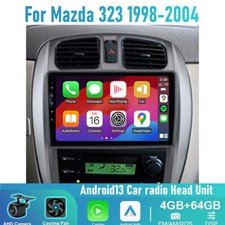 Rádio de carro 9" Apple CarPlay Android unidade principal automática 64GB para Mazda 323 1998-2004 comprar usado  Enviando para Brazil