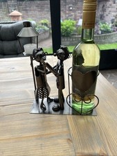 Flaschenhalter edelstahl paar gebraucht kaufen  Gronau