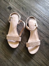 Beige frauen schuhe gebraucht kaufen  Altenkirchen