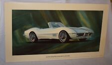 corvette poster for sale  Fairfax